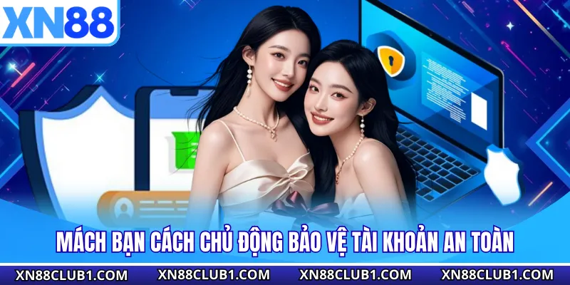 Mách bạn cách chủ động bảo vệ tài khoản an toàn